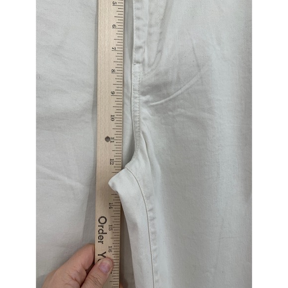 FRAME Jeans Womens 27 Beige Ultra High Rise Barrell Denim Pants - Picture 8 of 11